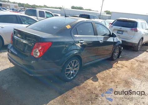 2015 Chevrolet Sonic Ltz Auto from USA, damaged, VIN 1G1JE5SBXF4185332